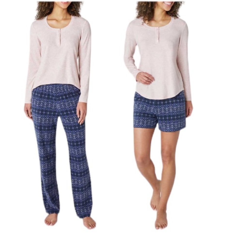 Eddie Bauer 3-Piece Waffle Fleece Sleep Set